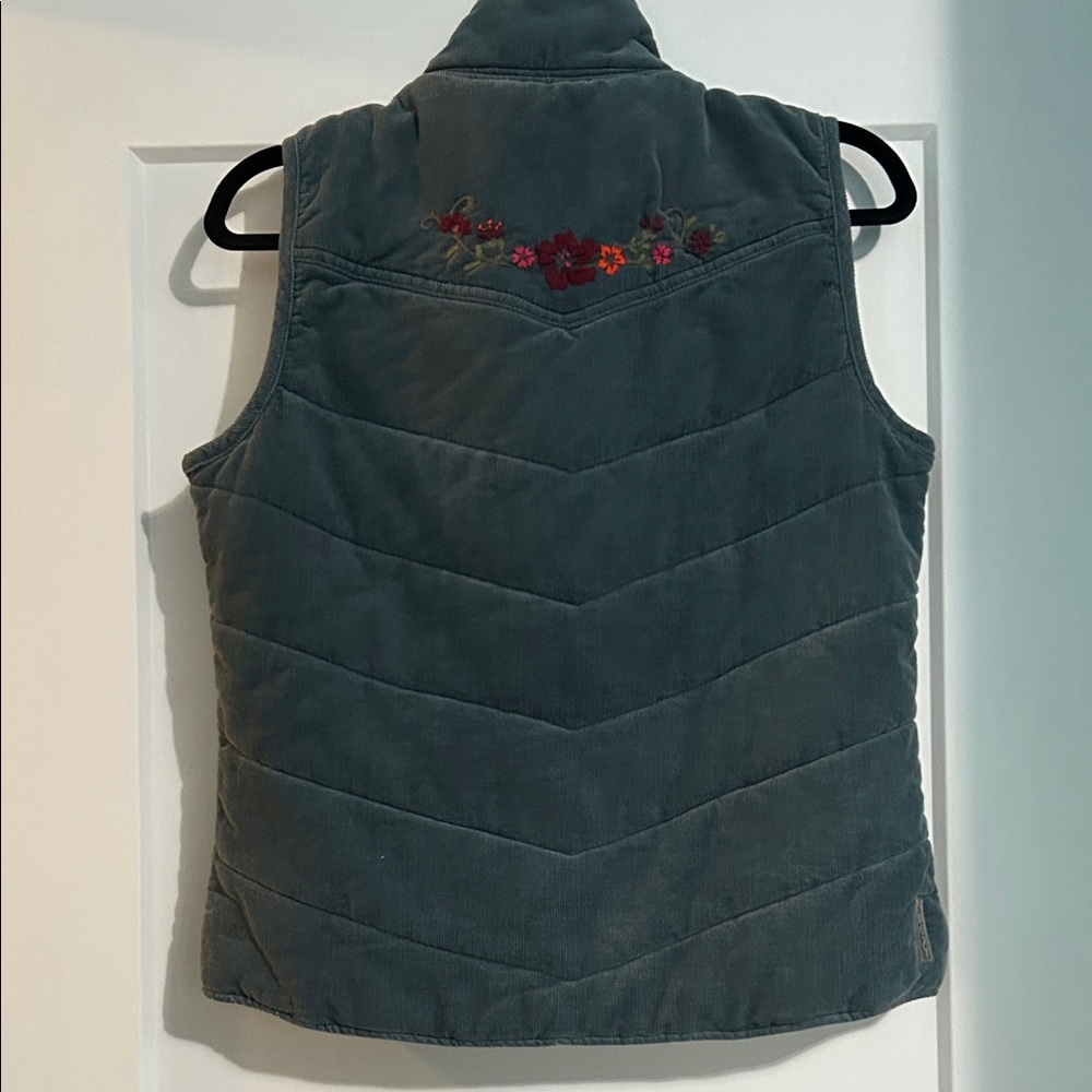 90s Quicksilver Roxy Corduroy vest sz:m